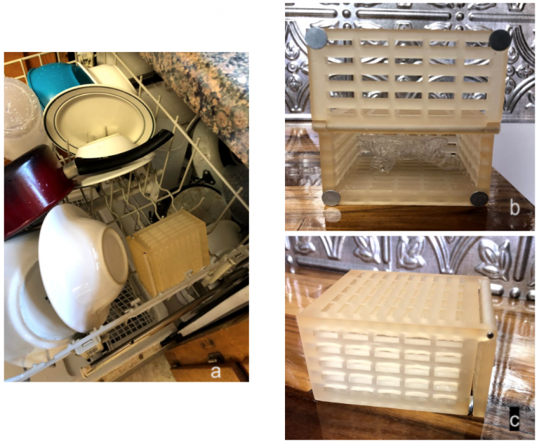 3DPrinted Enclosure for DishwasherSafe Retainers Final Project